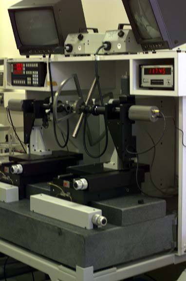 Alignment station is used to position foil reflectors precisely