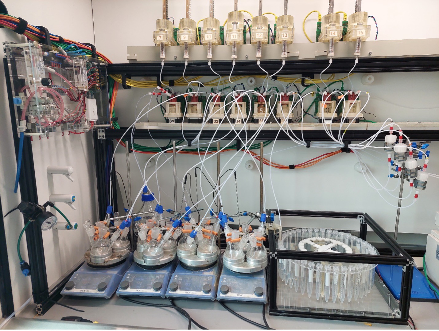 “The Chemical Selection Engine”, an automated platform I built during my PhD in Scotland.